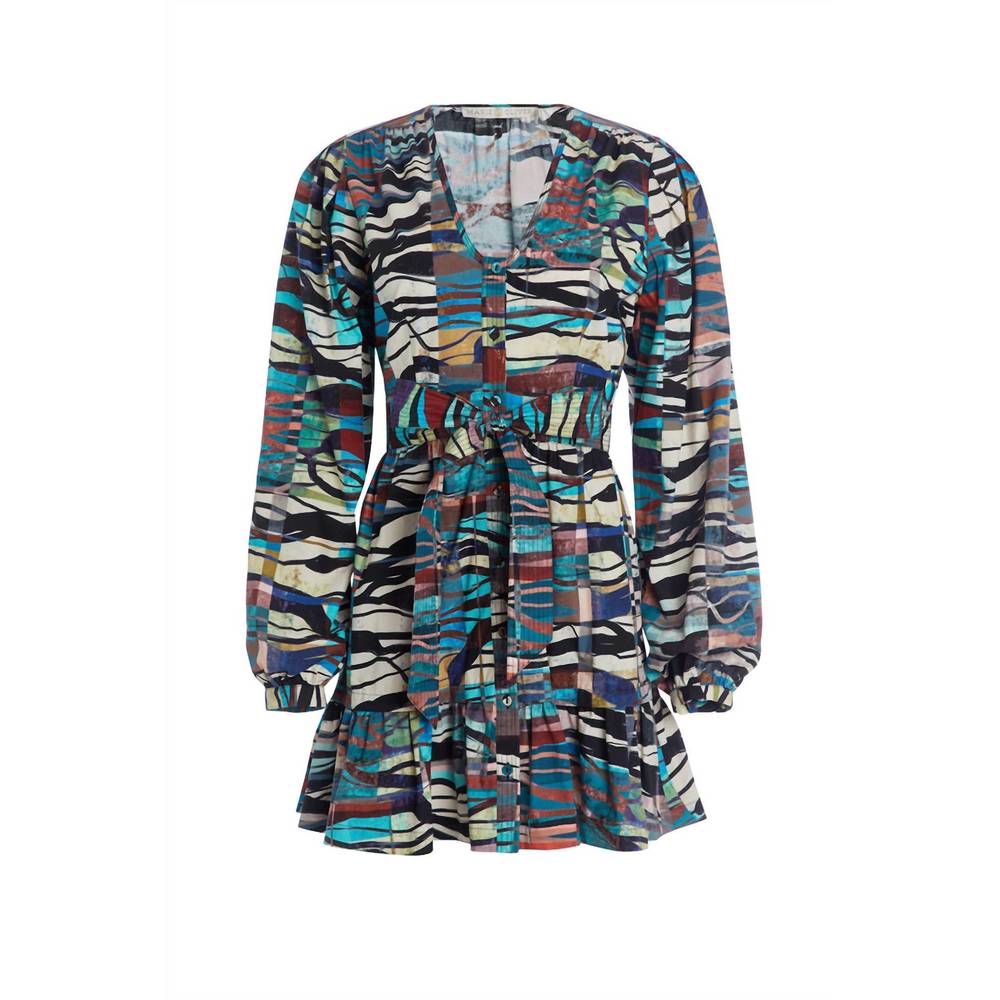 NEW MARIE OLIVER dedra dress in prism - Picture 3 of 3